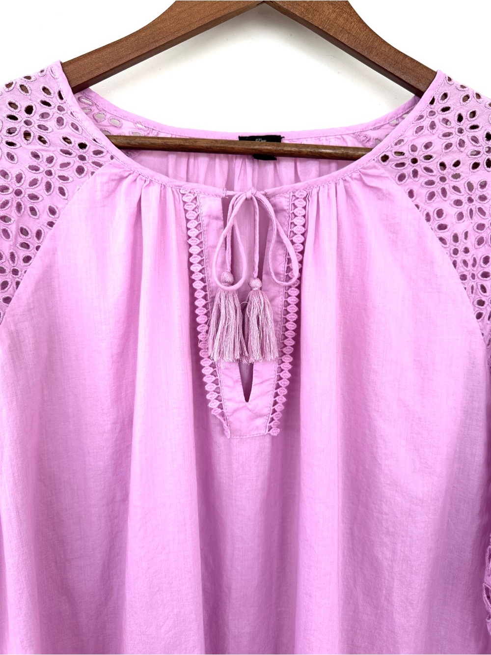 J. Crew Swim Coverup with Cutout Sleeves, 💯 Cotton - Picture 4 of 9